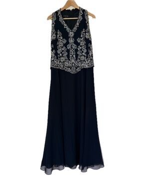 Jkara New York Beaded Dress Size 8